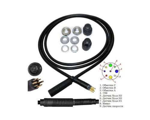 Мотор редукторний MXUS FX-15F 48V 500W для переднього колеса