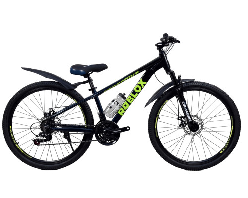 Велосипед CrossBike Roblox 24" 11" Чорний-Зелений