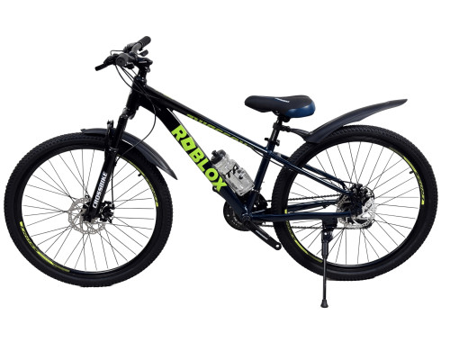 Велосипед CrossBike Roblox 26" 13" Чорний-Зелений