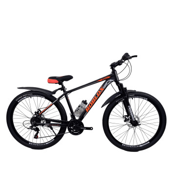 Велосипед CrossBike Roblox 27.5" 17" Чорний-Помаранчевий