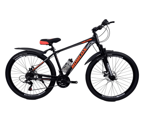 Велосипед CrossBike Roblox 27.5" 17" Чорний-Помаранчевий