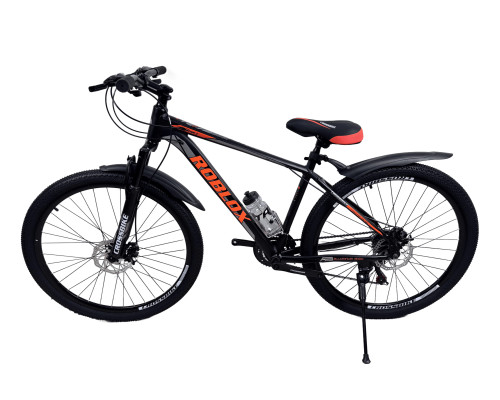 Велосипед CrossBike Roblox 27.5" 17" Чорний-Помаранчевий