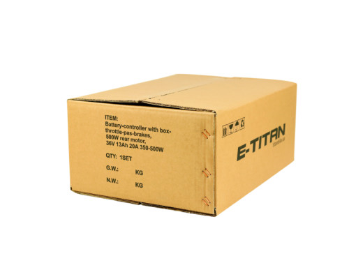Комплект Передній E-Titan 500W, 36V13Ah, 20A